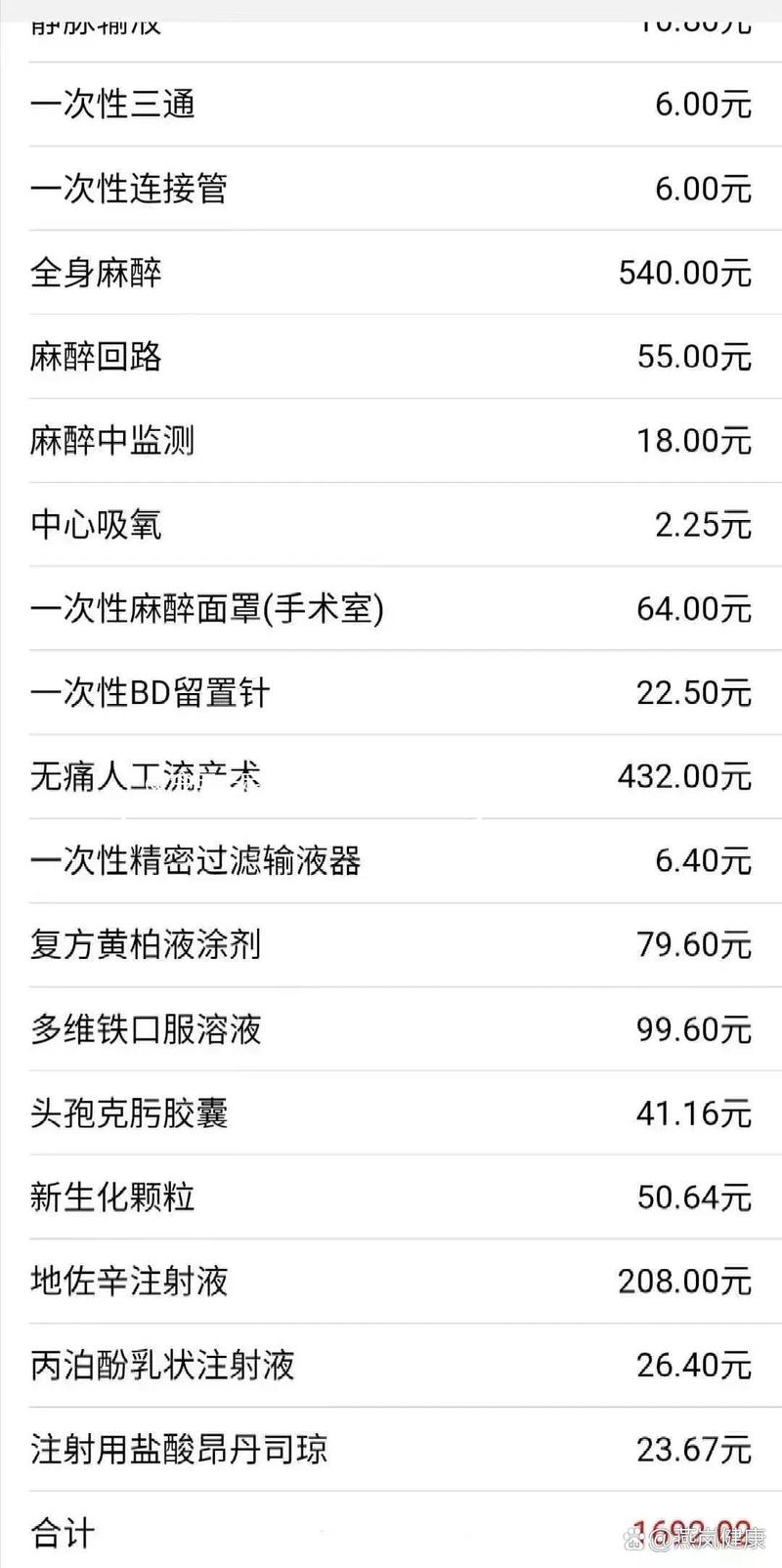 安全的可视无痛人流价钱