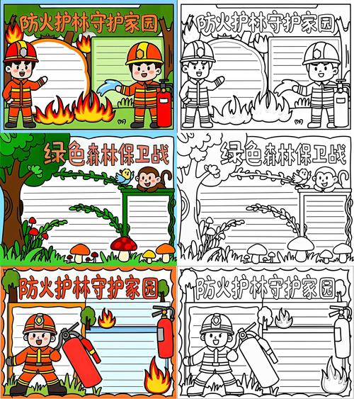 森林草原防灭火安全小报