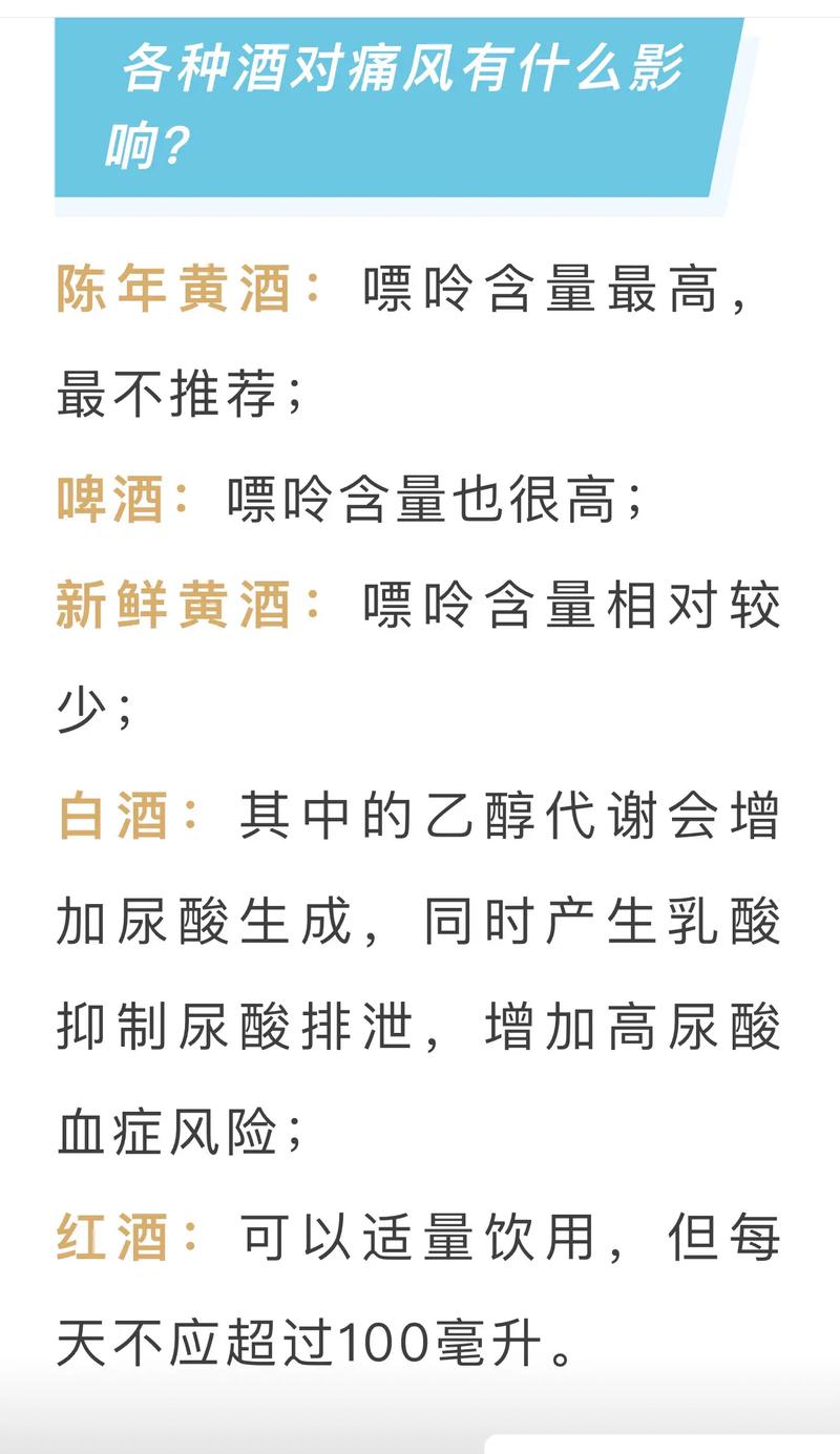痛风到底能不能喝白酒
