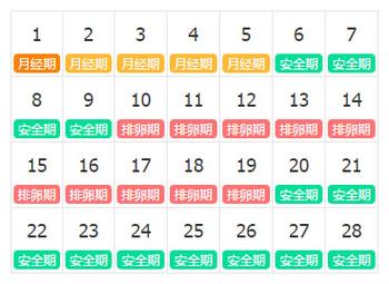 安全期计算器在线计算器