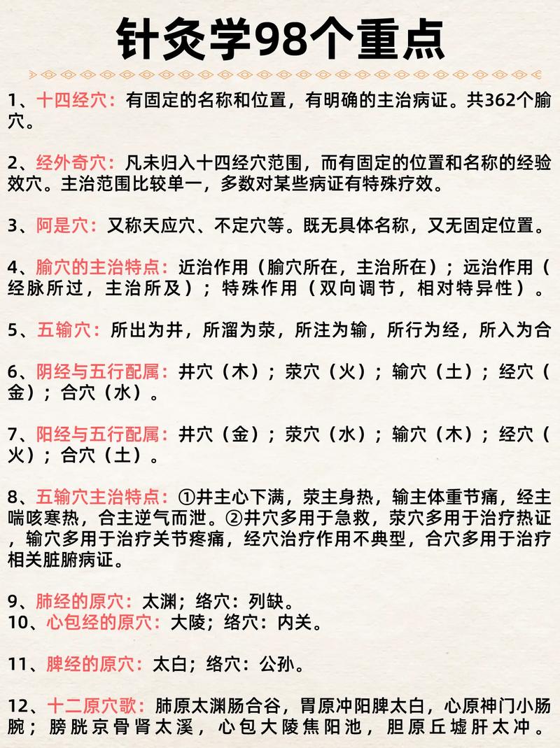 针灸主治医师考试科目