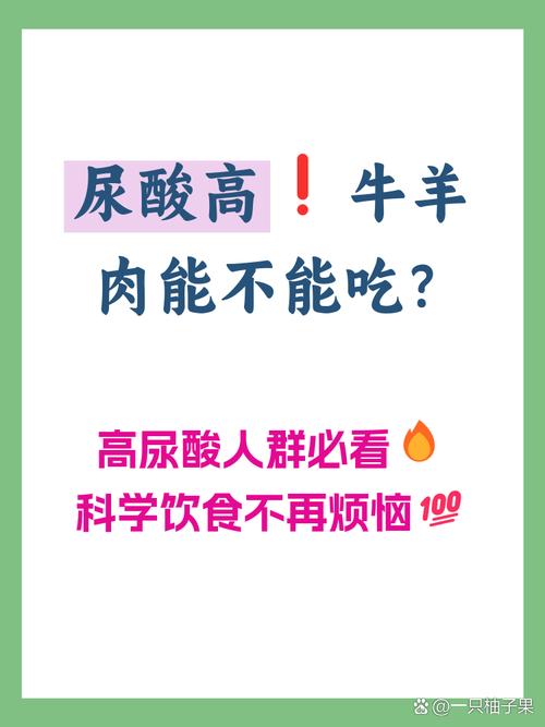 痛风的人能吃牛羊肉吗
