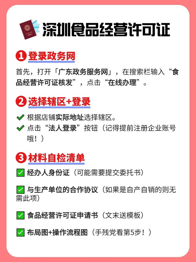 食品安全许可证如何办理