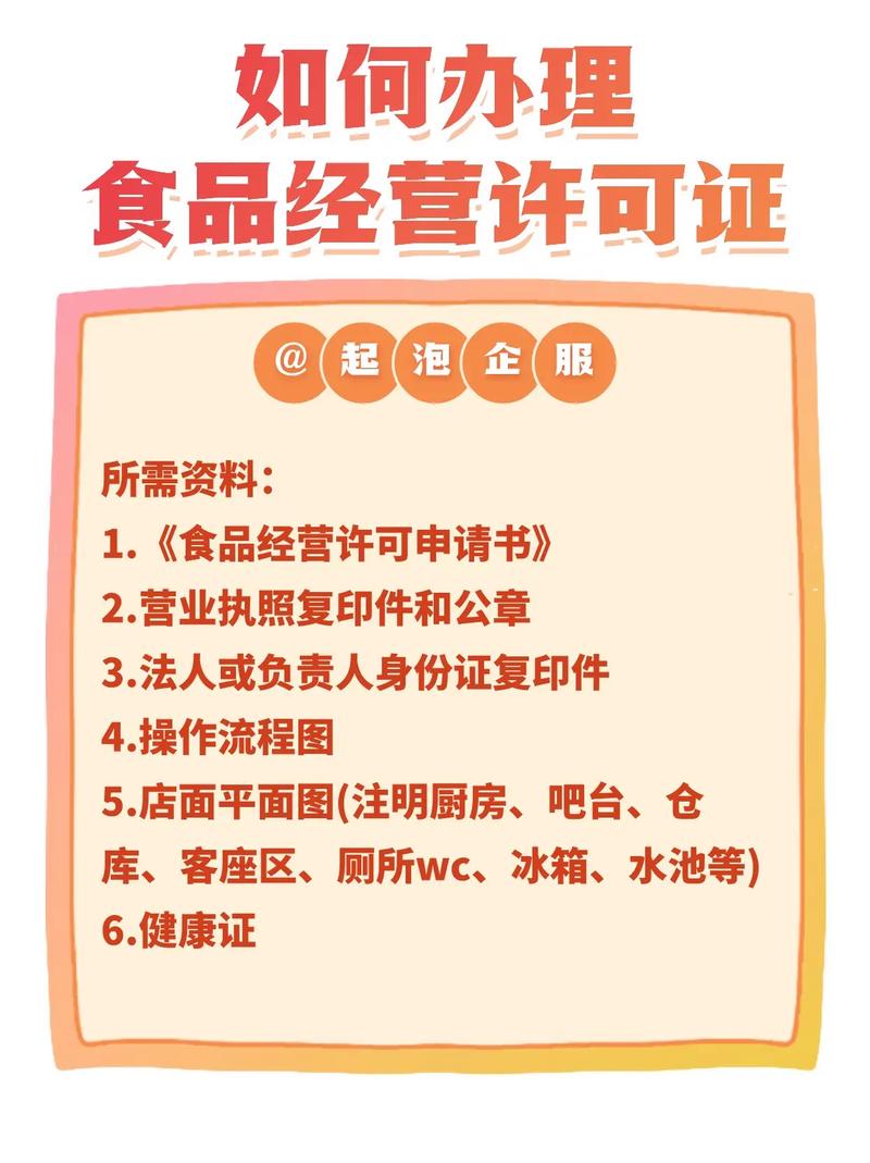 食品安全许可证如何办理