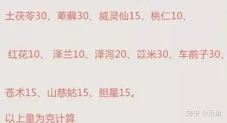 朱良春痛风冲剂配方表