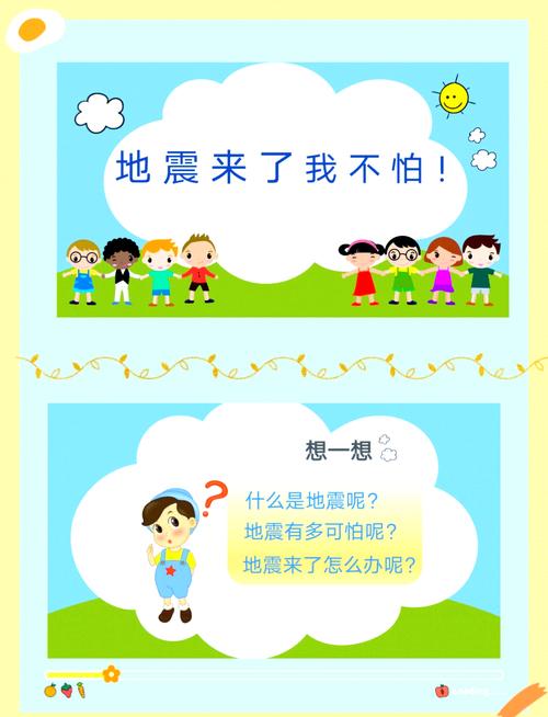 幼儿园安全教育 地震