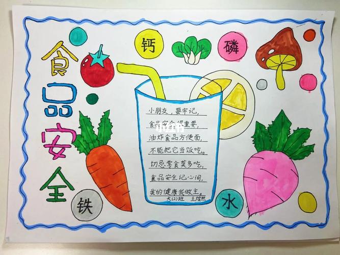 食品安全的简单手抄报