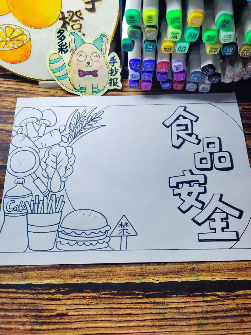 一年级手抄报食品安全