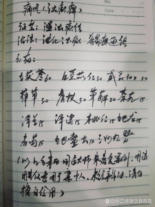 名老中医治疗痛风名方