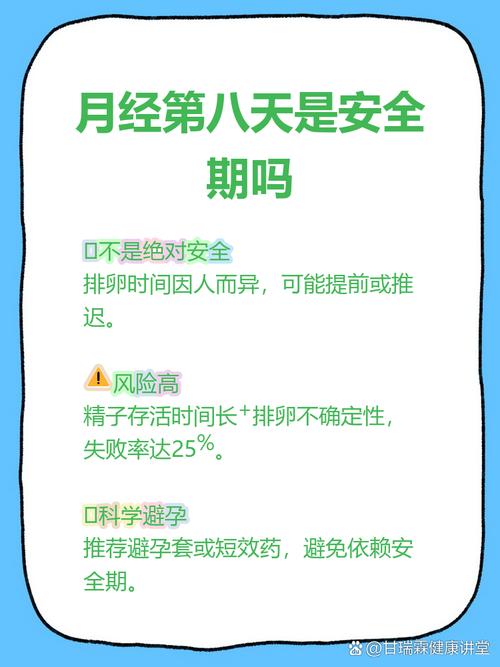 月经的第八是安全期吗