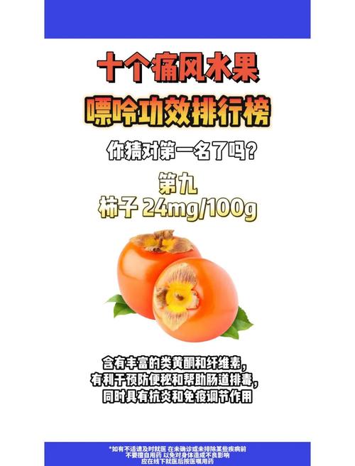 痛风哪些水果不可以吃