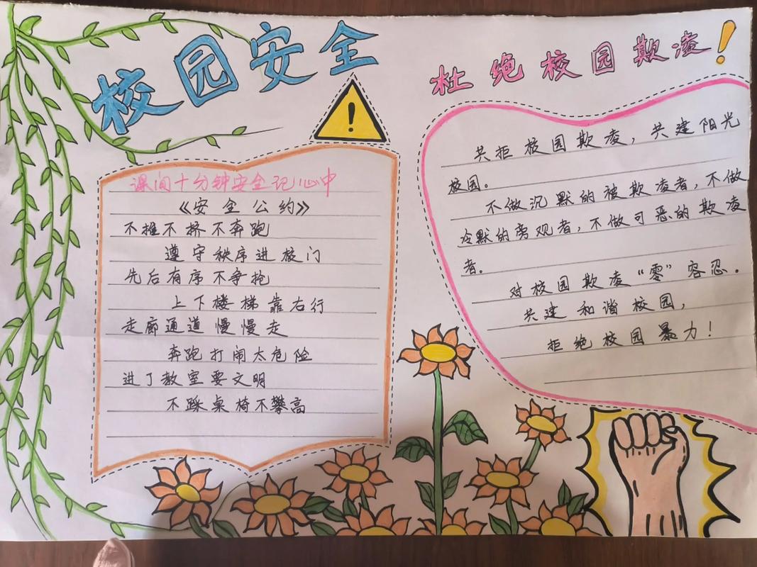 安全宣传的手抄报内容