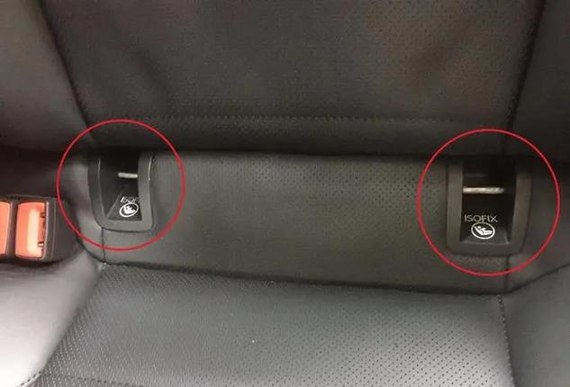 安全带接口的安全座椅