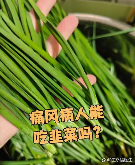韭菜痛风的人可以吃吗