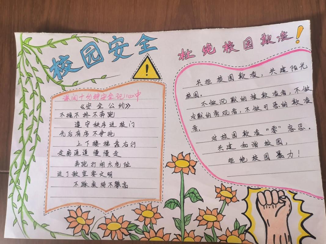 学校的安全手抄报内容