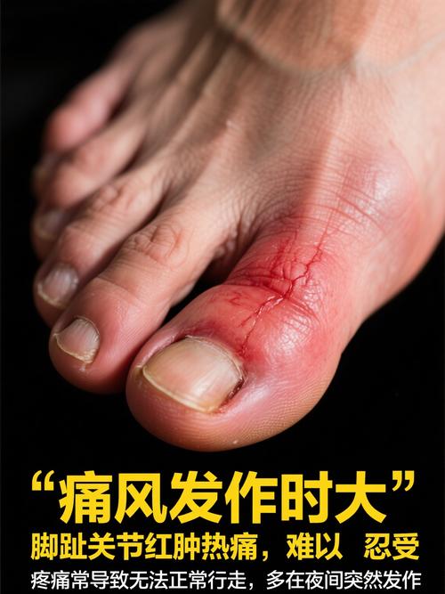 痛风性关节炎急性发作