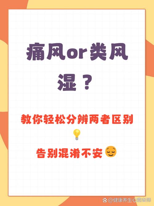 类风湿与痛风有啥区别