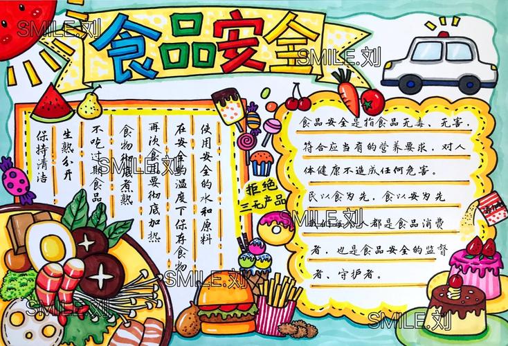 安全与食品手抄报内容