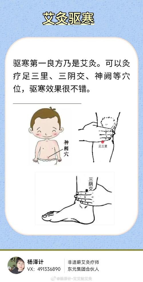 小孩发烧艾针灸灸哪里