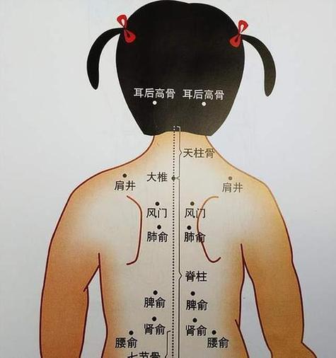 小孩发烧艾针灸灸哪里