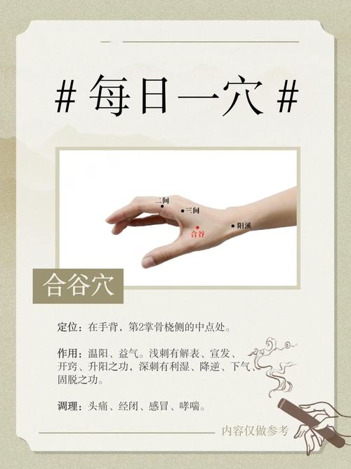 针灸合谷的功效和作用