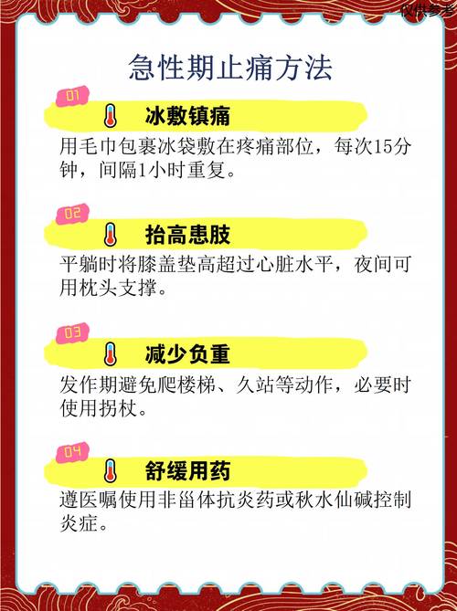 膝盖痛风如何缓解疼痛