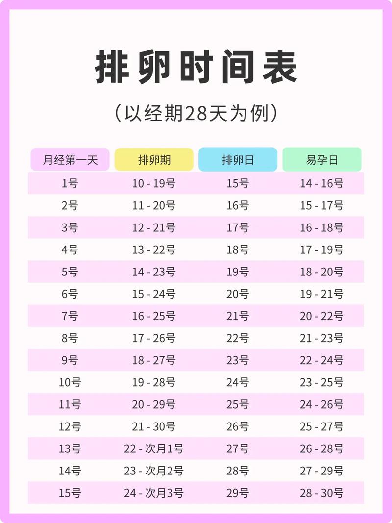 排卵日后多久是安全期