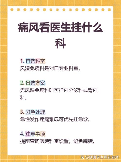 痛风挂哪个科室比较好