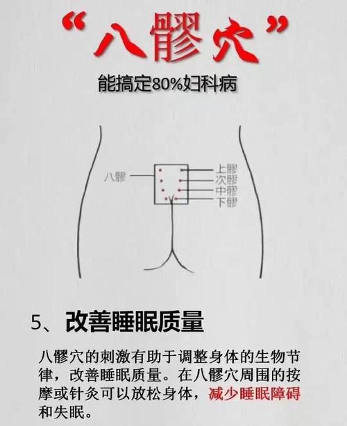 针灸八髎对女人的作用