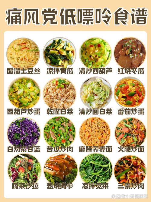 痛风可以吃哪些家常菜