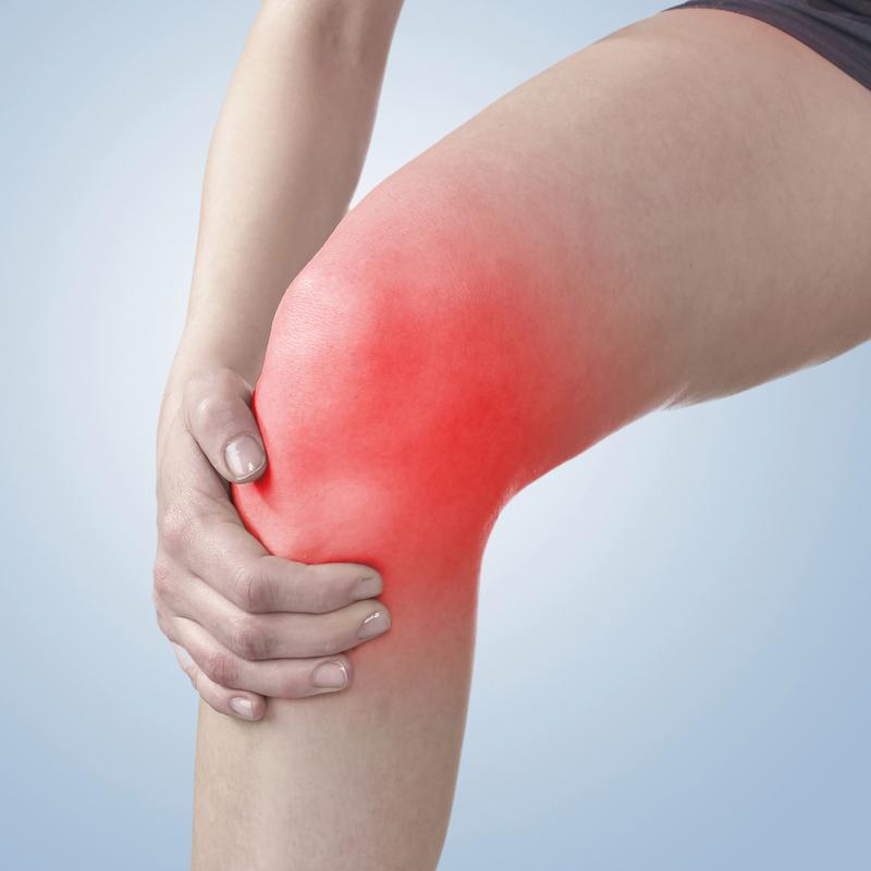 痛风引发的膝关节疼痛