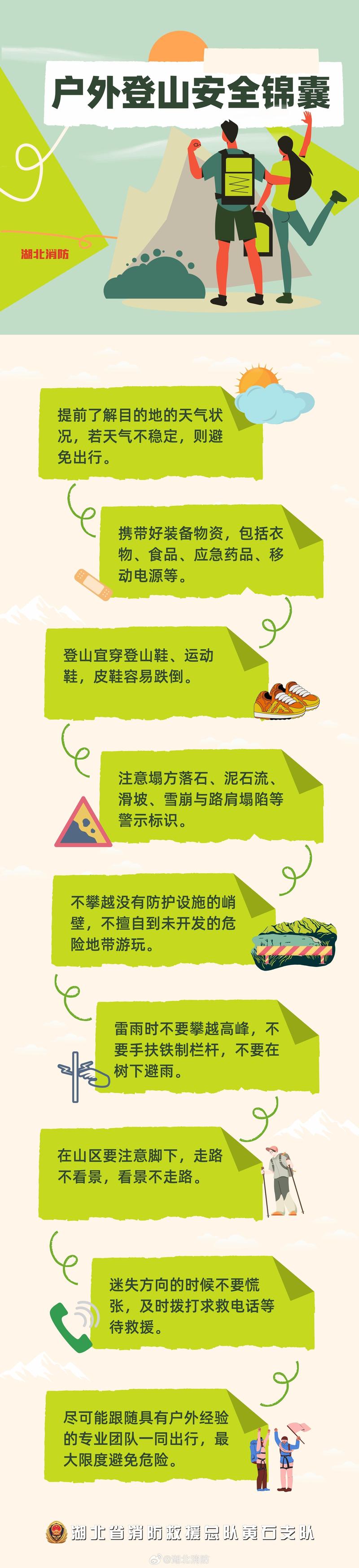 徒步活动安全注意事项