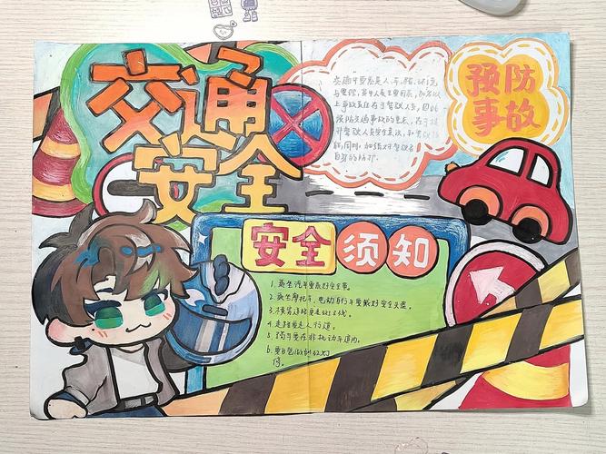 交通安全手抄报5年级