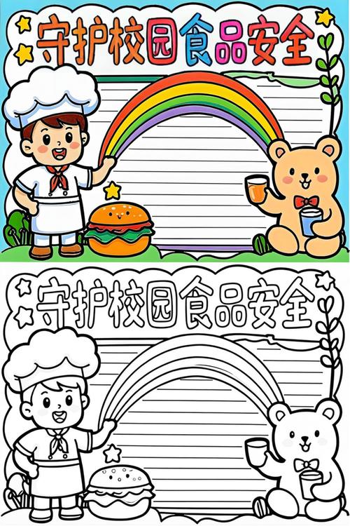 幼儿园手抄报食品安全
