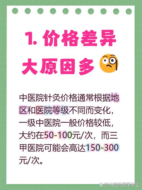 中医院针灸一次的价格