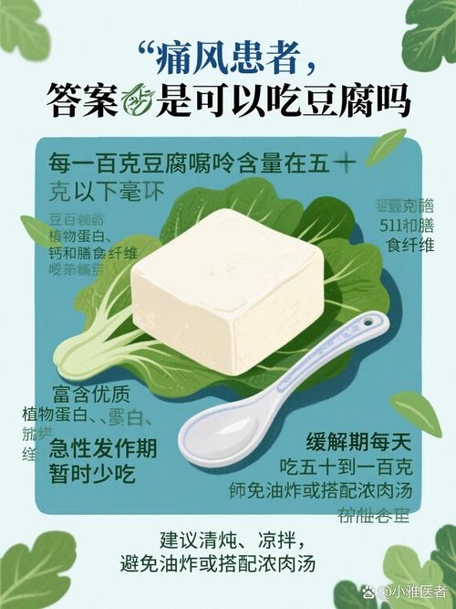 痛风的人可以吃豆腐吗