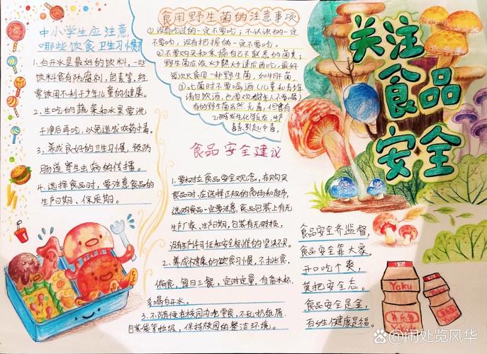 食品安全的手抄报资料