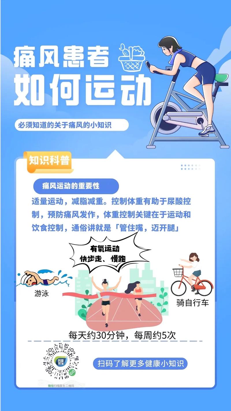 痛风患者适合什么运动