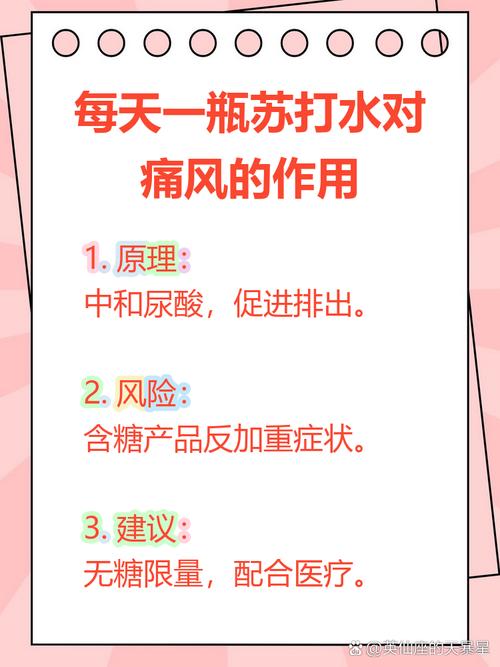 痛风一天喝多少苏打水