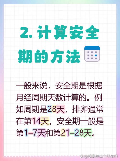 月经什么时间是安全期