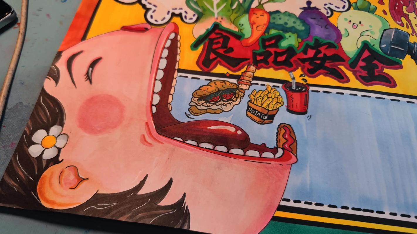 食品安全绘画获奖作品