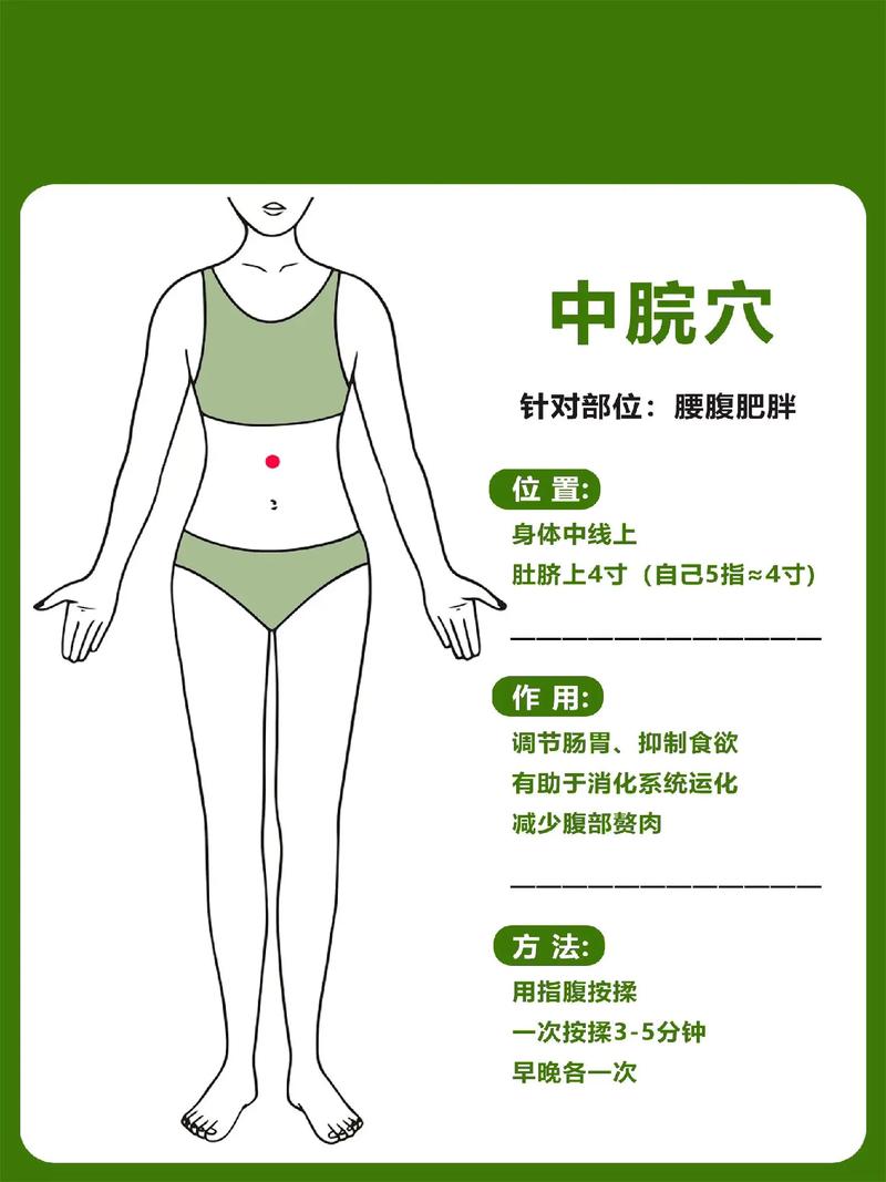减肚子针灸哪个部位