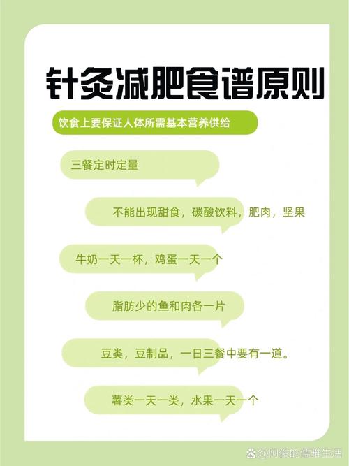 针灸减肥晚上吃什么