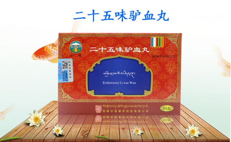 二十五味驴血丸治痛风