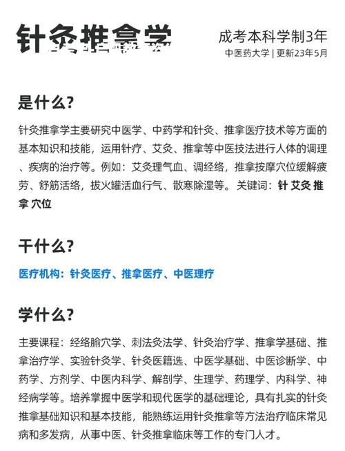 针灸推拿可以考中医