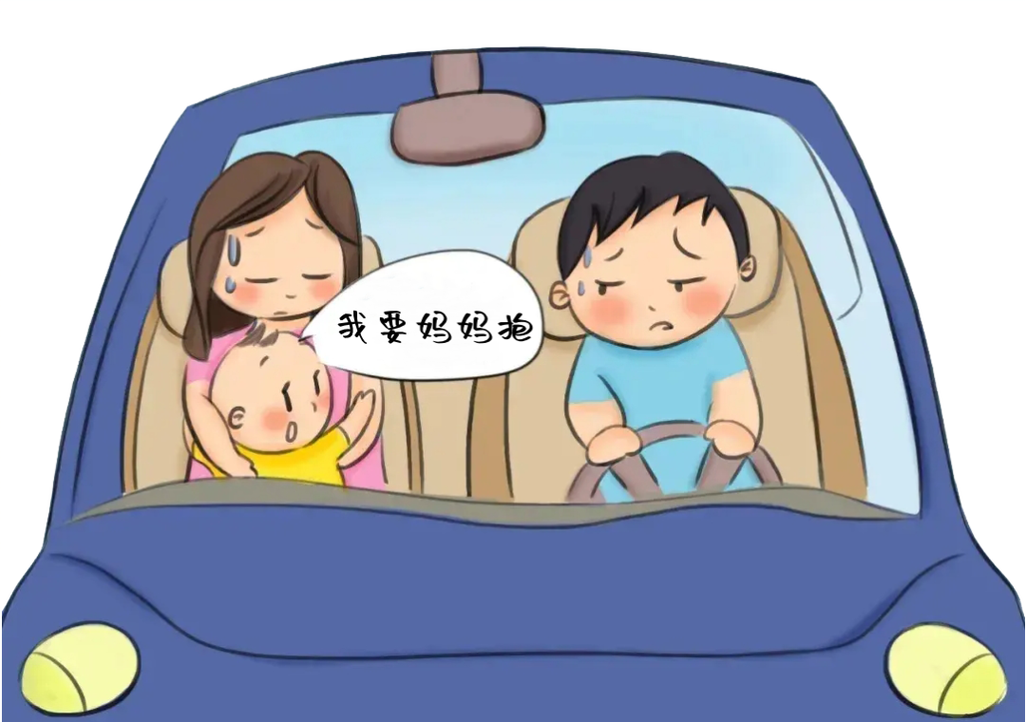 儿童不坐安全座椅事故