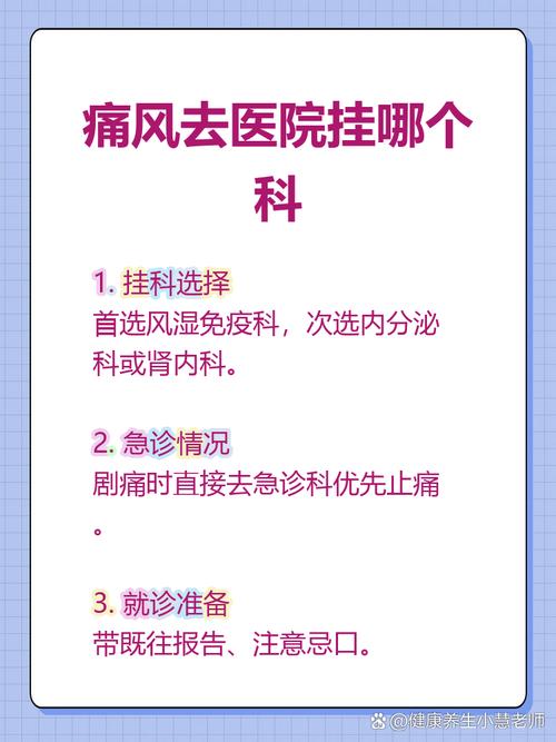 去医院看痛风挂什么科