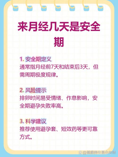 月经刚走是绝对安全吗