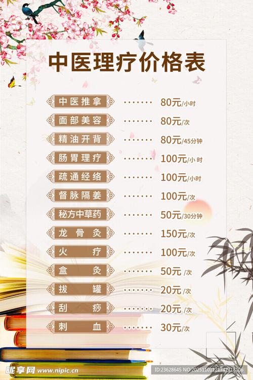 针灸理疗一次多少钱