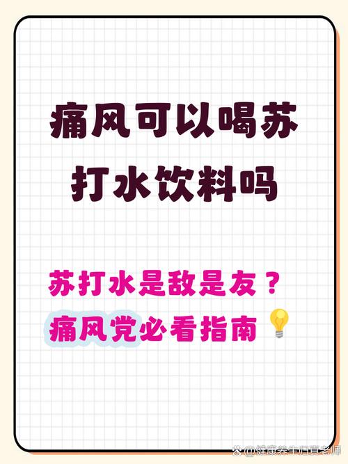 痛风喝哪个牌子苏打水